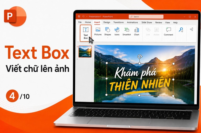 cách viết chữ vào ảnh trong Powerpoint ảnh 5