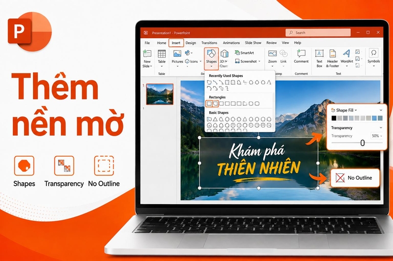 cách viết chữ vào ảnh trong Powerpoint ảnh 8