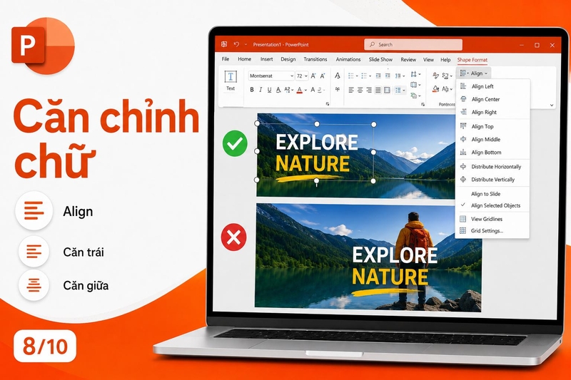 cách viết chữ vào ảnh trong Powerpoint ảnh 9