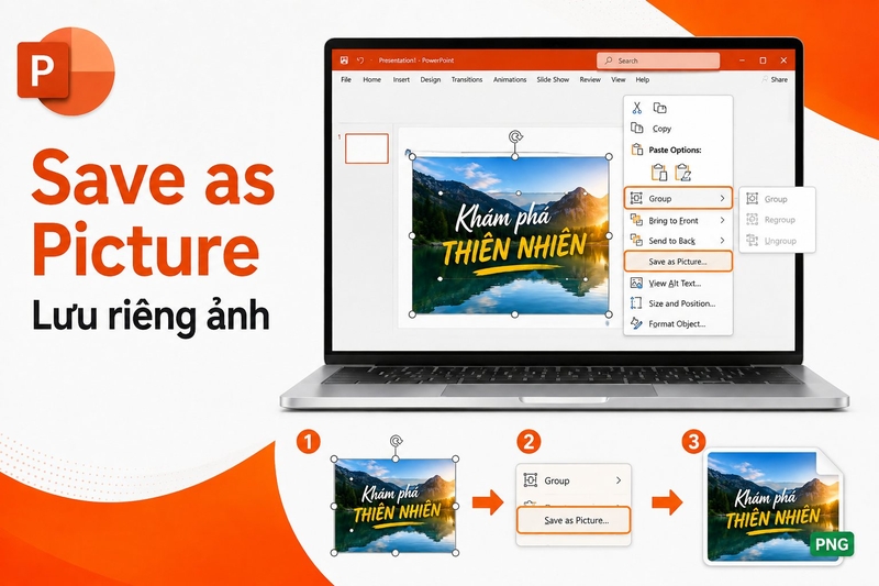 cách viết chữ vào ảnh trong Powerpoint ảnh 11
