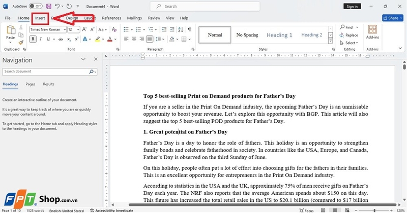 cách vừa đánh số trang vừa tạo footer 1