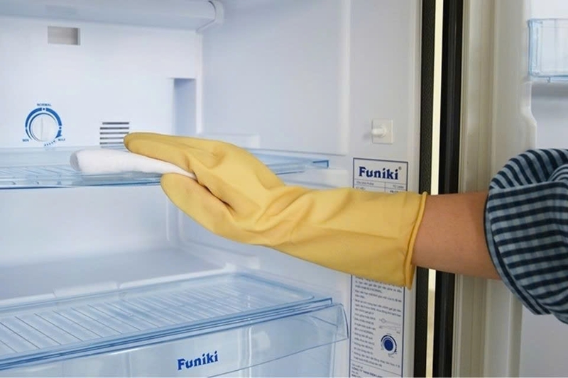 Cách xả tuyết tủ lạnh Sanyo ảnh 4
