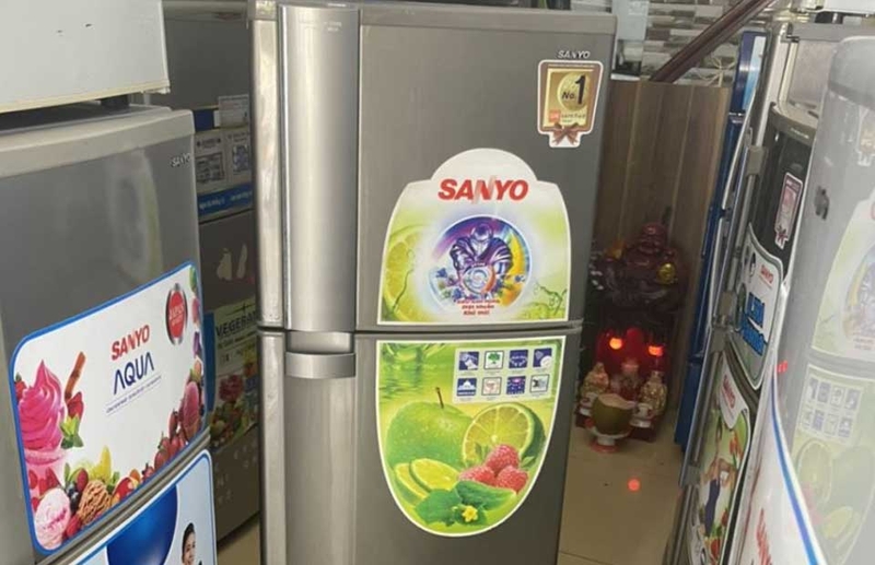 Cách xả tuyết cho tủ lạnh Sanyo - 08