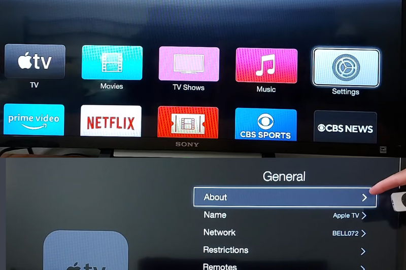 C&aacute;ch x&aacute;c định model Apple TV (3)