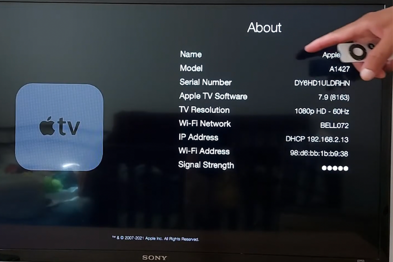 C&aacute;ch x&aacute;c định model Apple TV (4)