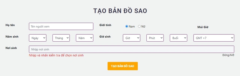cách xem bản đồ sao hình 4
