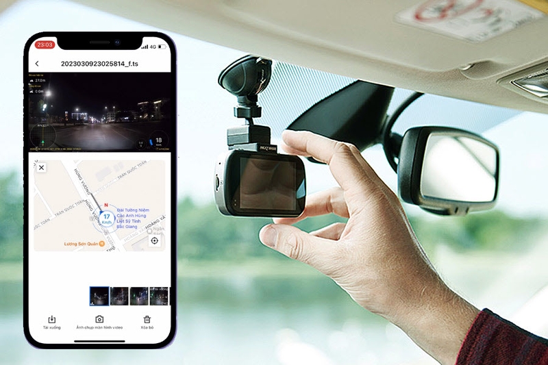 cách xem camera hành trình trực tiếp trên điện thoại 3