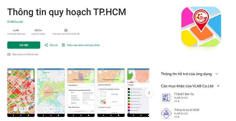 cách xem quy hoạch đất trên điện thoại ảnh 1