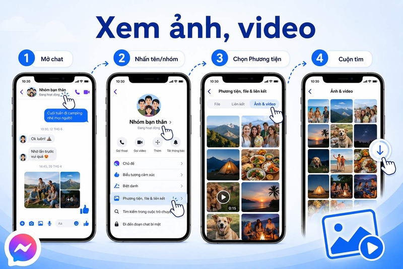 cách xem tin nhắn cũ trên Facebook ảnh 4