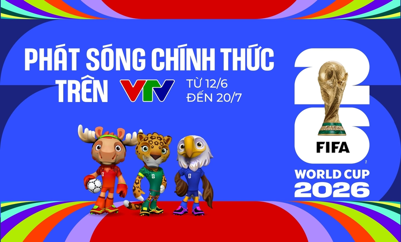 Đài Truyền hình Việt Nam đã chính thức sở hữu bản quyền phát sóng World Cup 2026 tại Việt Nam