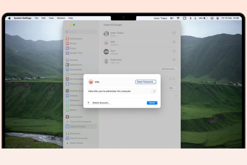 Một vài lưu ý quan trọng trước khi xóa admin trên Macbook