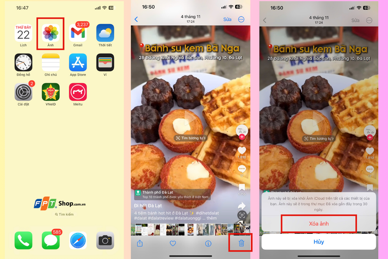 Cách xóa ảnh trên iCloud vĩnh viễn (ảnh 10)