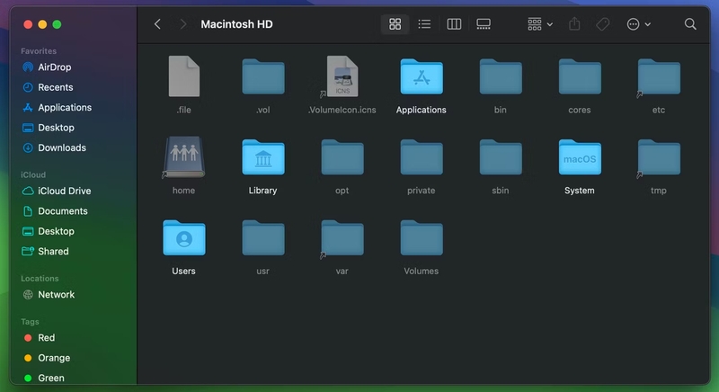 xoa file bi khoa tren macbook