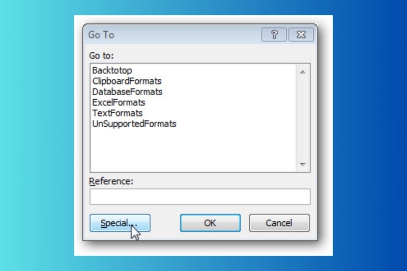 cách xóa nhanh ô dữ liệu trống trong excel hình 2