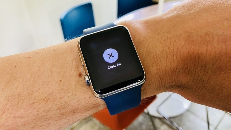 cách xóa tất cả thông báo trên Apple Watch 1