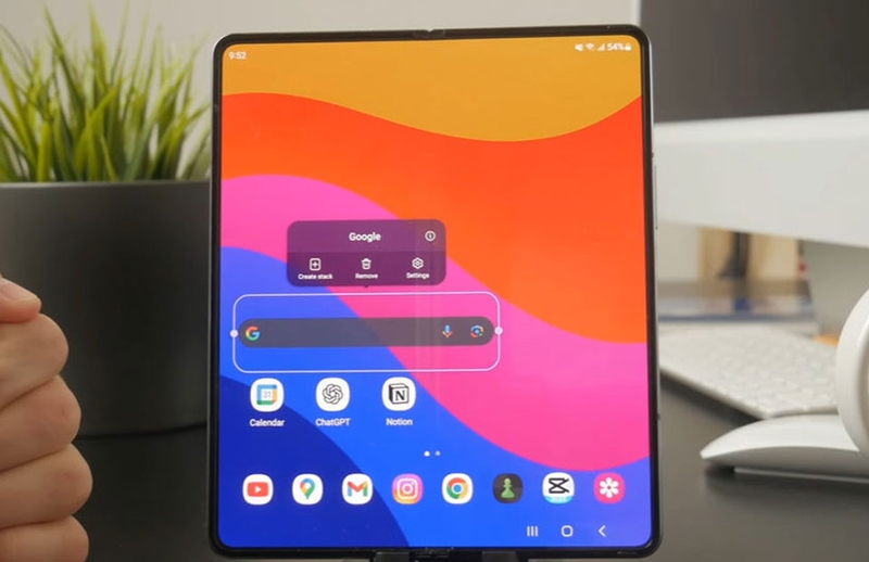 Cách xóa thanh tìm kiếm Google - 05