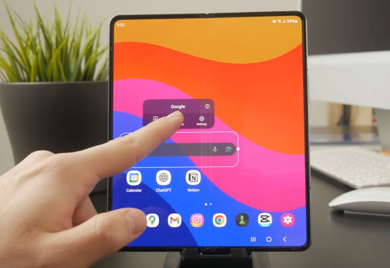 Cách xóa thanh tìm kiếm Google - 04