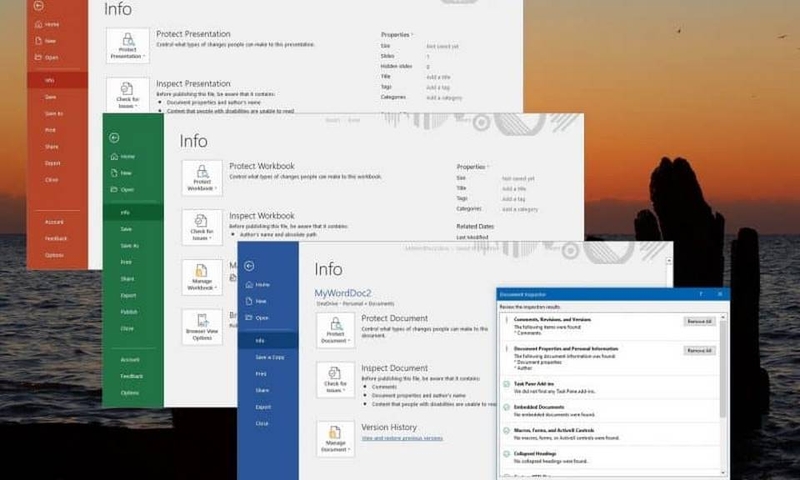 Những trường hợp cần xóa thông tin cá nhân Word