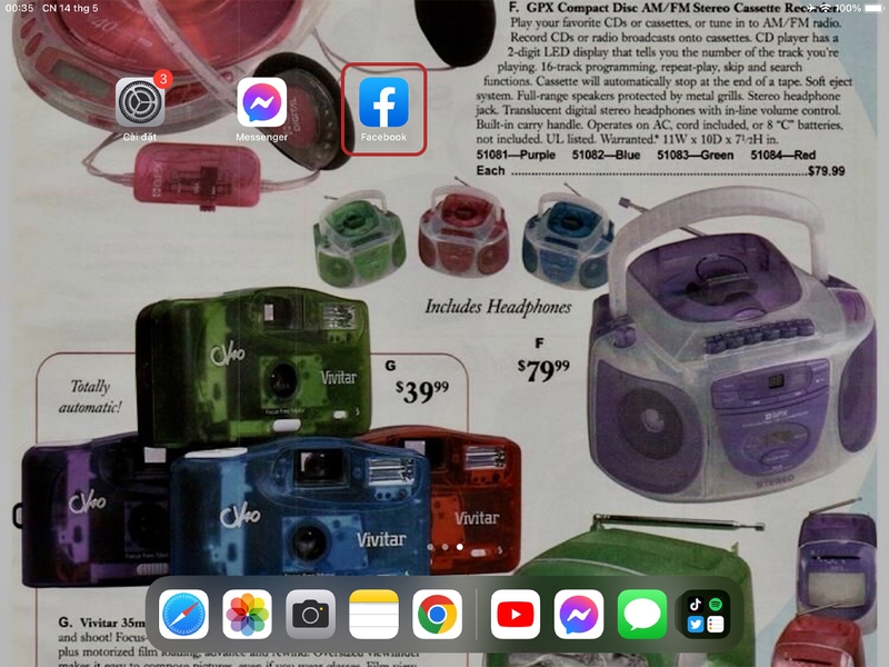 cách xóa ứng dụng trên iPad 2