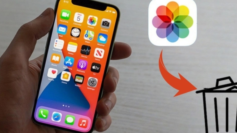 Cách xóa vĩnh viễn ảnh trên iPhone hình 1