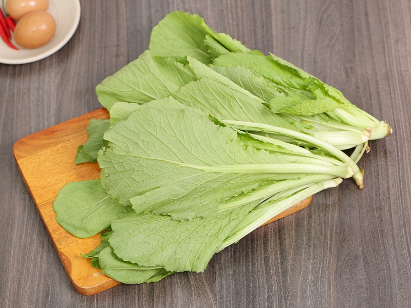 cải bẹ xanh nhồi thịt (ảnh 7)