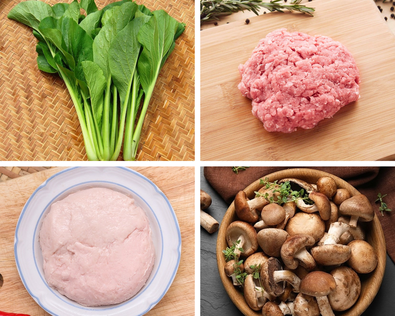 cải bẹ xanh nhồi thịt (ảnh 1)