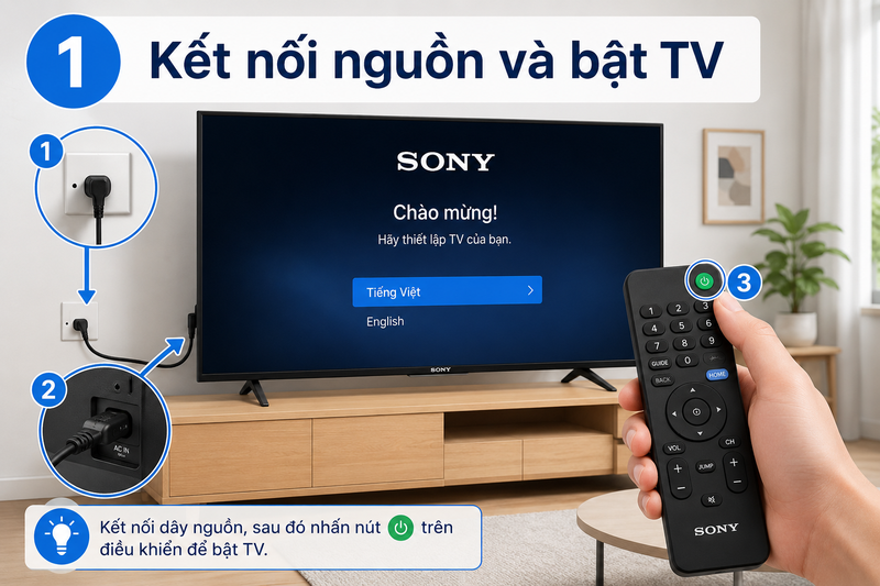 cài đặt Tivi Sony mới ảnh 10