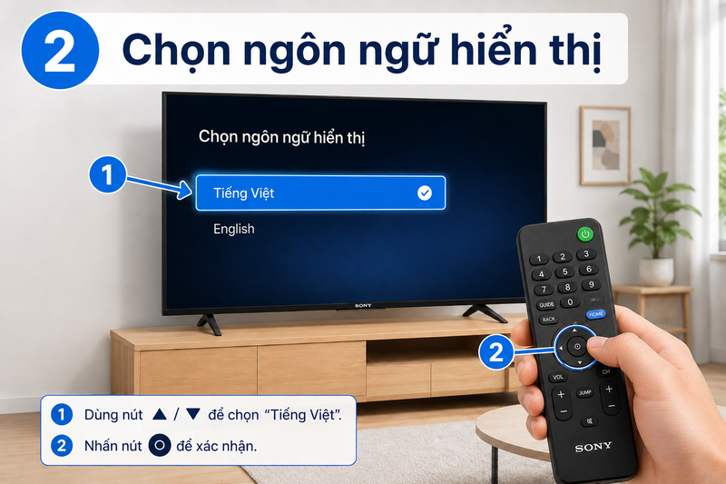 cài đặt Tivi Sony mới ảnh 14