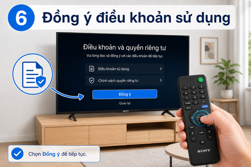 cài đặt Tivi Sony mới ảnh 15