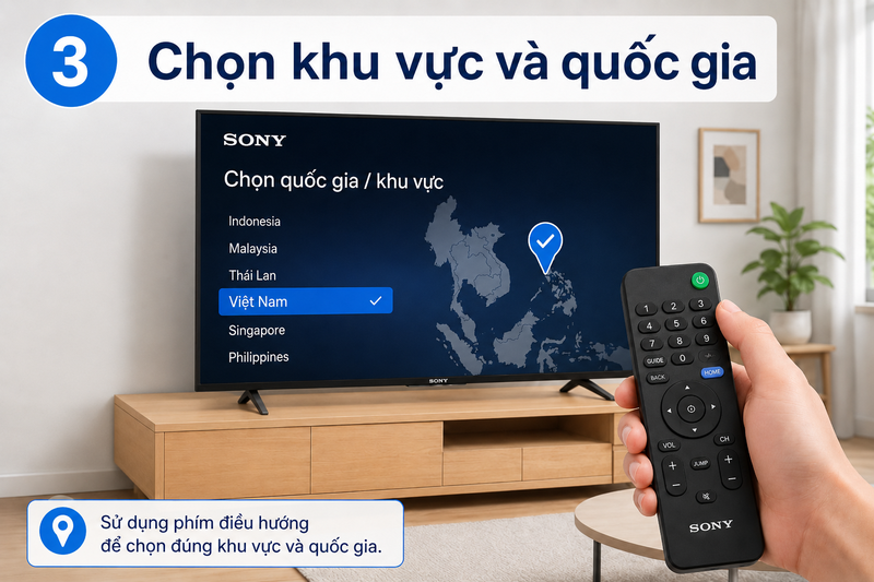 cài đặt Tivi Sony mới ảnh 17