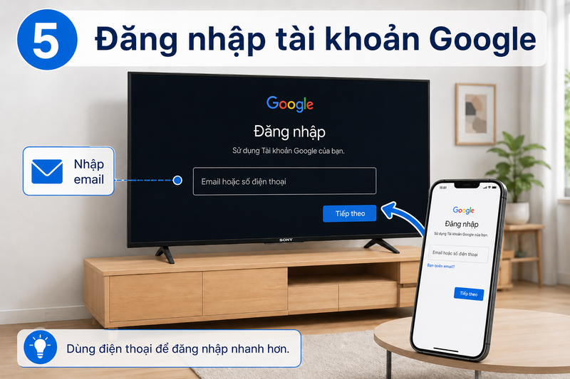 cài đặt Tivi Sony mới ảnh 18