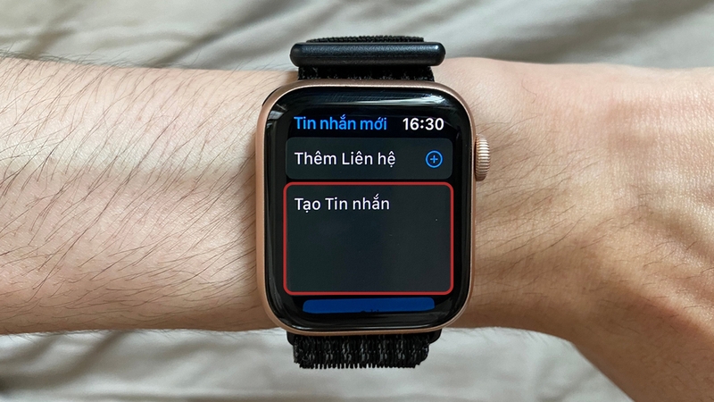 Gửi tin nhắn bằng Apple Watch cực tiện lợi