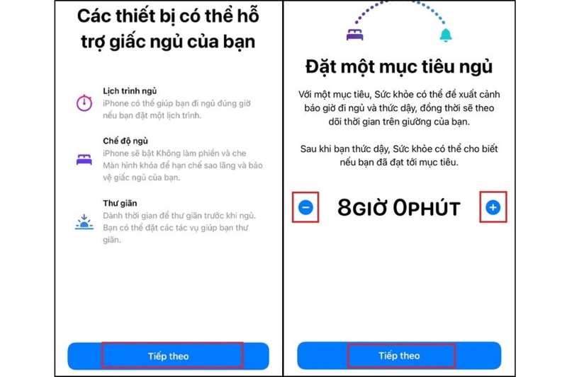 Cài đặt báo thức và giờ đi ngủ trên iPhone hình 5