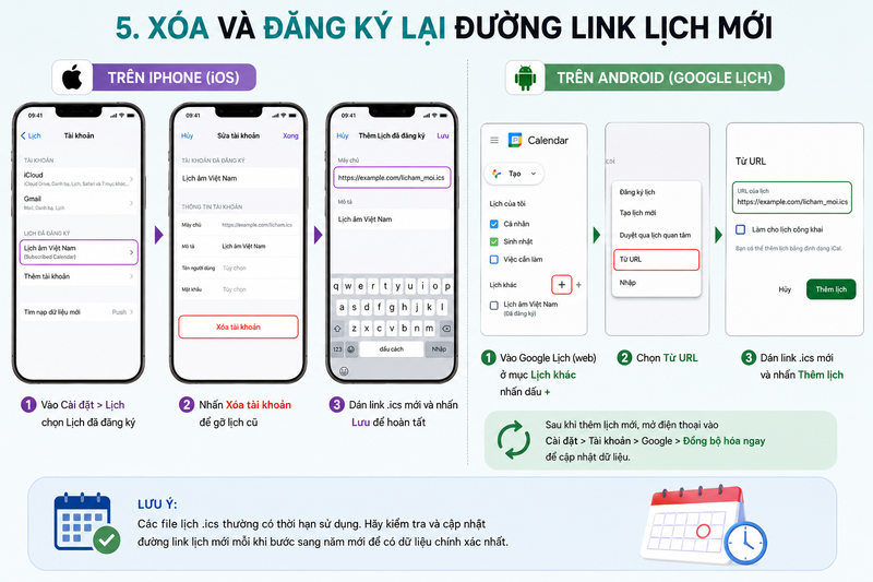 cài lịch âm dương cho điện thoại 5