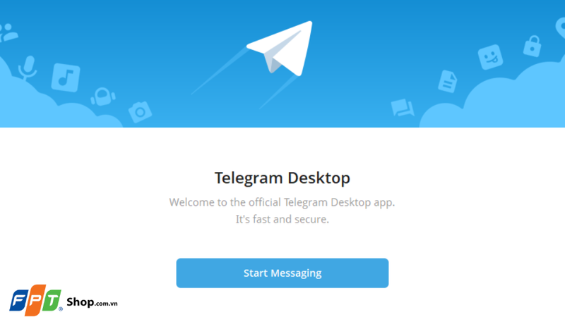 nhấn Start Messaging