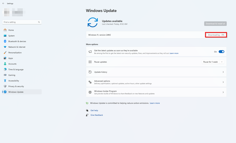 Cách cập nhật Windows 11 24H2 ảnh 4