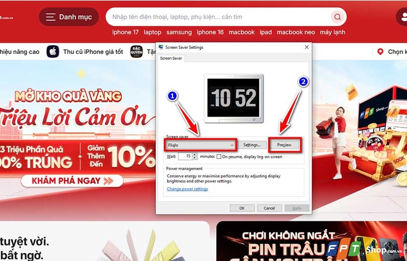 Cách cài đồng hồ số cho màn hình chờ Win 10 - 05