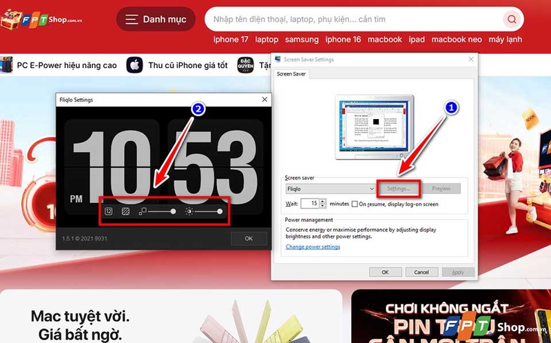 Cách cài đồng hồ số cho màn hình chờ Win 10 - 06