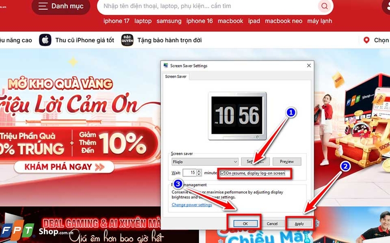 Cách cài đồng hồ số cho màn hình chờ Win 10 - 08