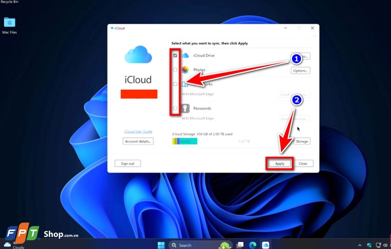 Cách cài iCloud PC trên hệ điều hành Windows - 09