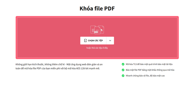 Cài mật khẩu cho file PDF 6