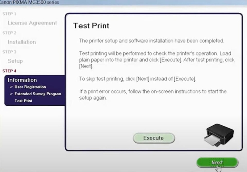 Cài máy in Canon 3500 - 08