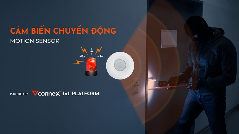 Cảm biến chuyển động Vconnex Motion Sensor là gì?