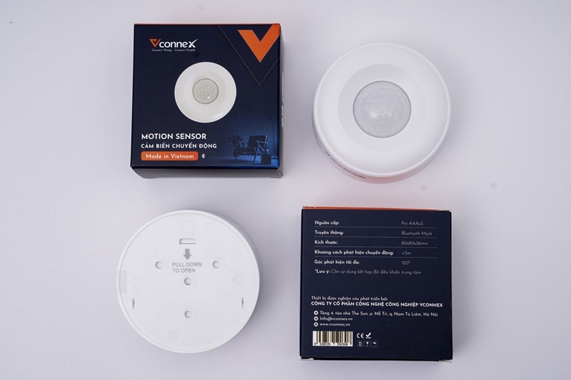 Các ứng dụng của cảm biến chuyển động Vconnex Motion Sensor