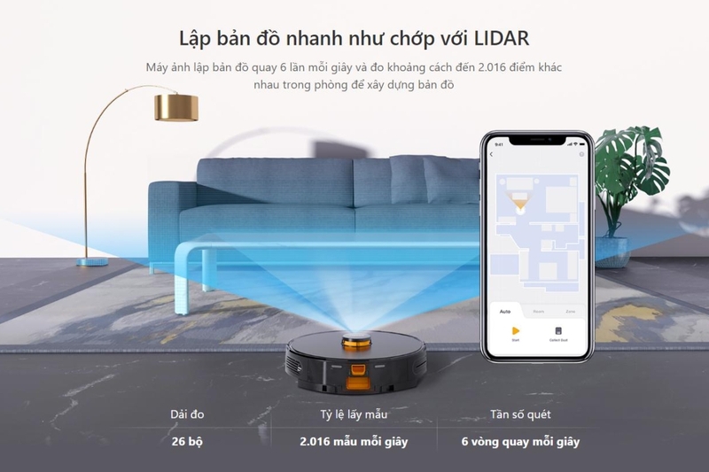 cảm biến robot hút bụi 8