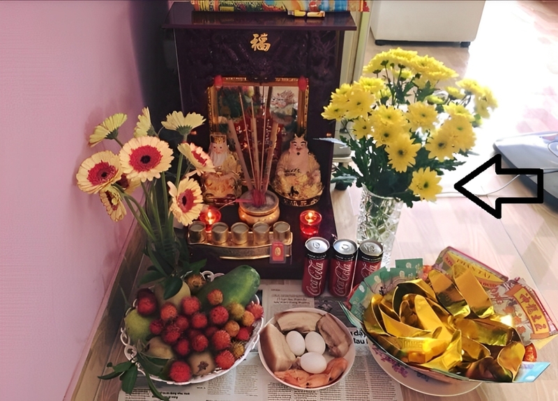 cắm hoa cúng thần tài bao nhiêu bông hình 3