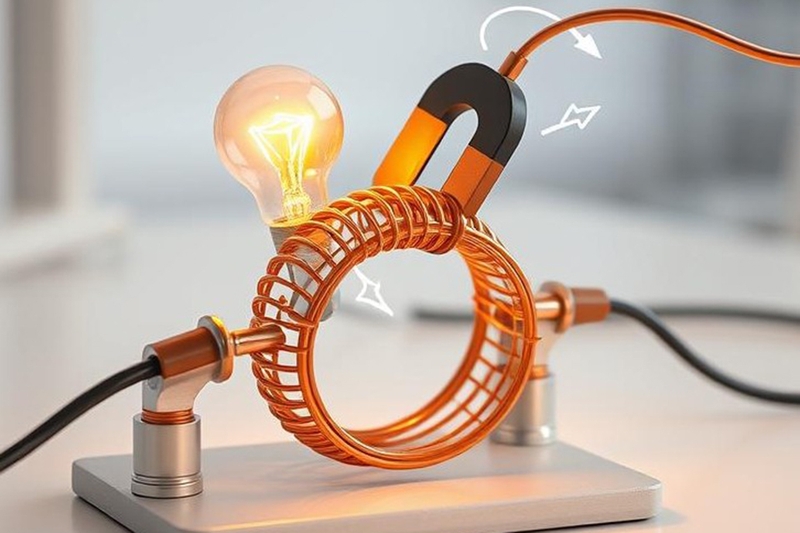 Cảm ứng điện từ là gì 8