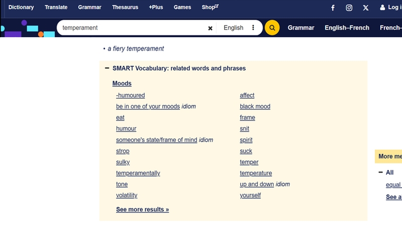 Khai thác tính năng SMART Vocabulary