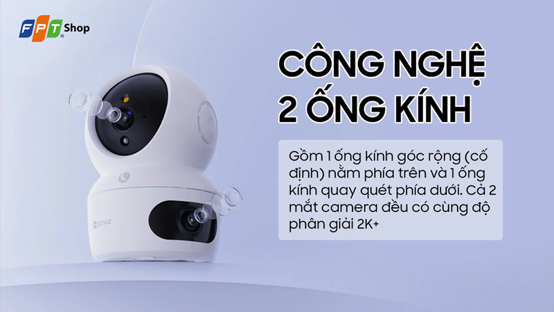 Camera EZVIZ H7C Dual 4 MP + 4 MP