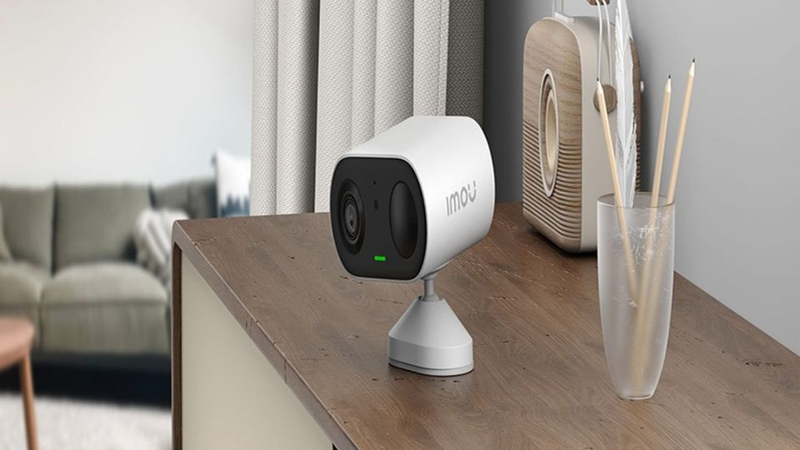 Camera có thể được tháo lắp nhanh chóng rất tiện lợi khi chuyển nhà